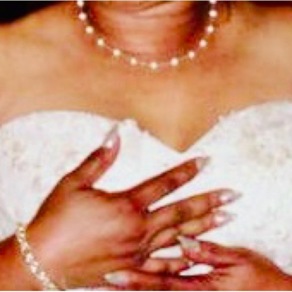 14K Solid Gold Freshwater Cultured Pearl Necklace – A Essential - FREE APPRAISAL - Picture 4 of 6